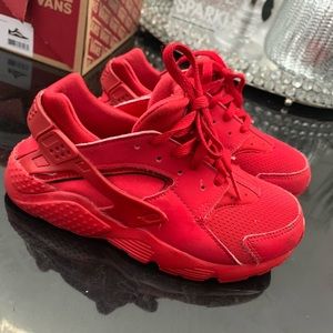 Kids Red Nike huarache